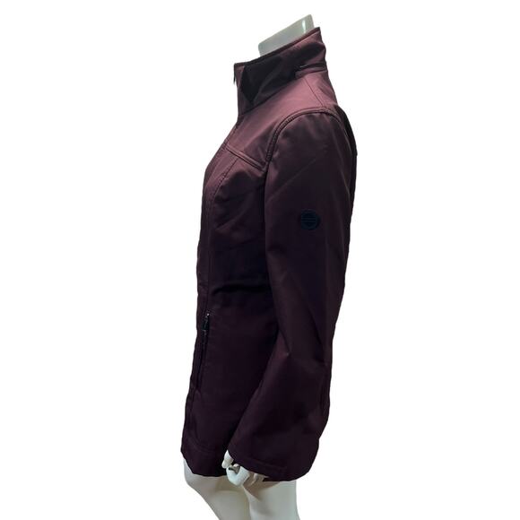 Burgundy Andrew Marc Lightweight Jacket - Size Large - Picture 2 of 11